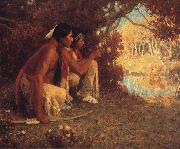 Eanger Irving Couse Hunting for Deer oil painting